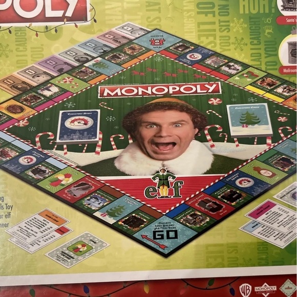 Monopoly Buddy The Elf Christmas Movie Board Game - NEW SEALED - Picture 8 of 8